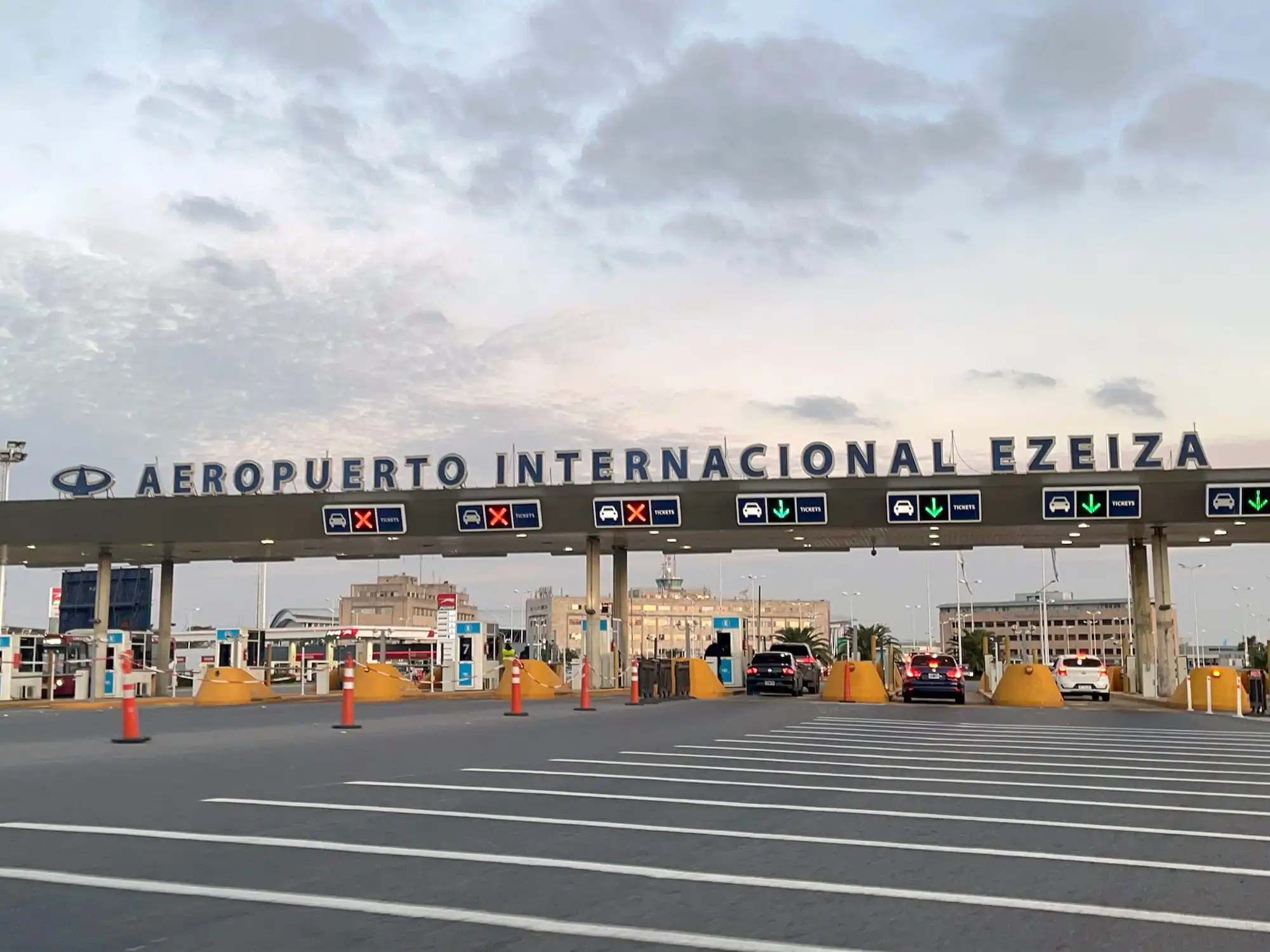 Chegada e locomoção em Buenos Aires